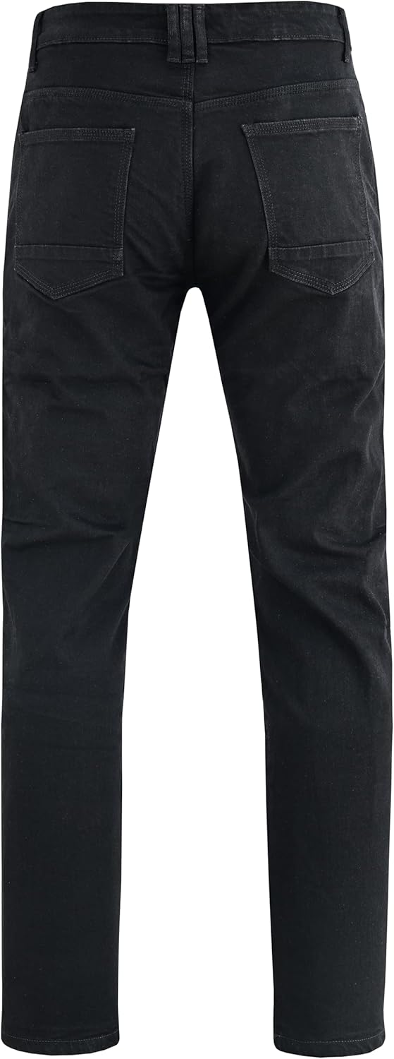 Rider Protec® Men's Motorcycle Riding Jeans with Removable Armors Motorbike Pants Aramid Protective Lining Biker Trouser