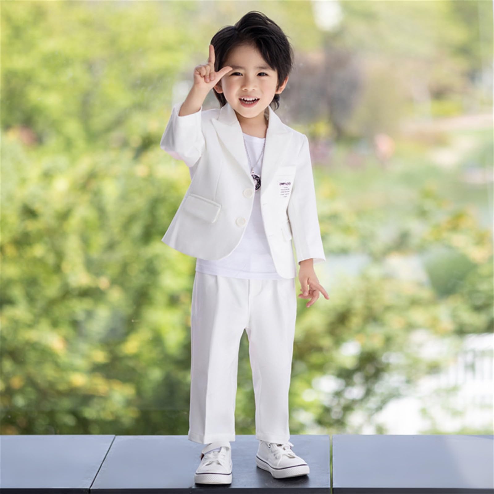 Festliche Kindermode Jungen, Jungen Business Anzüge Mantel 3 Stück Outfit Smoking Set Für Kinder Formelle Anzug Für Jungen Mit Hose