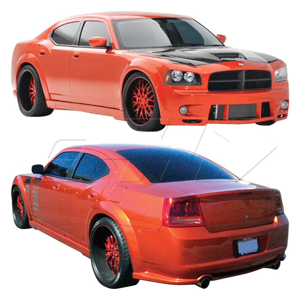 Couture Replacement for 2006-2010 Dodge Charger Luxe Wide Body Kit - 10 Piece