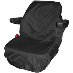 Town and Country - Funda para Asiento de Tractor (tamaño Grande), Color Negro
