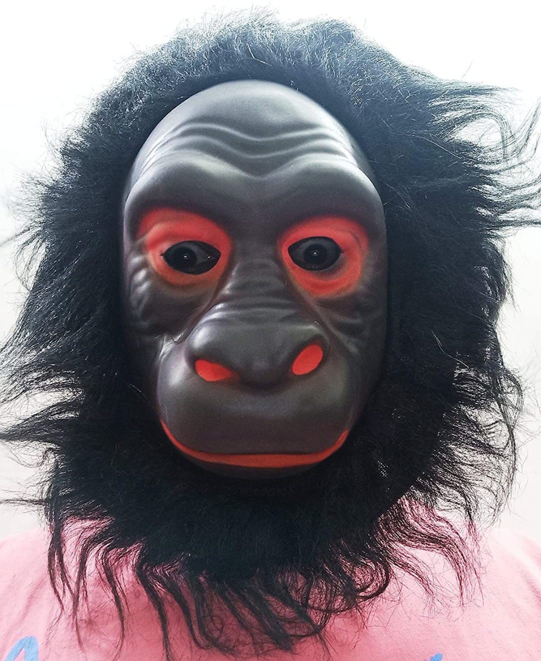 AK Store Latex Rubber Realistic Face Mask with Hairs for Halloween, Party Costume & Holi Festivals (Gorilla Monkey) (B08FRS5Y3Y) Amazon Price History, Amazon Price Tracker