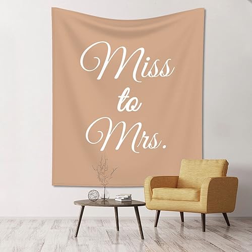 Miniatura 10 de Fondo de Miss to Mrs Sign, Miss to Mrs Sign, Miss to Mrs Tapestry, Miss to Mrs Banner, Miss to Mrs Banner, telón de fondo de despedida de soltera