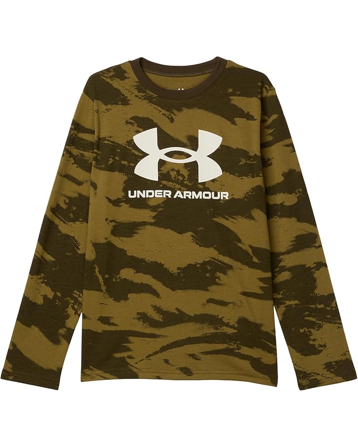 Under Armour Kids Brushed Camo Tee (Big Kid) - Main View