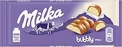 Chocolate Milka Bubbly White 100G