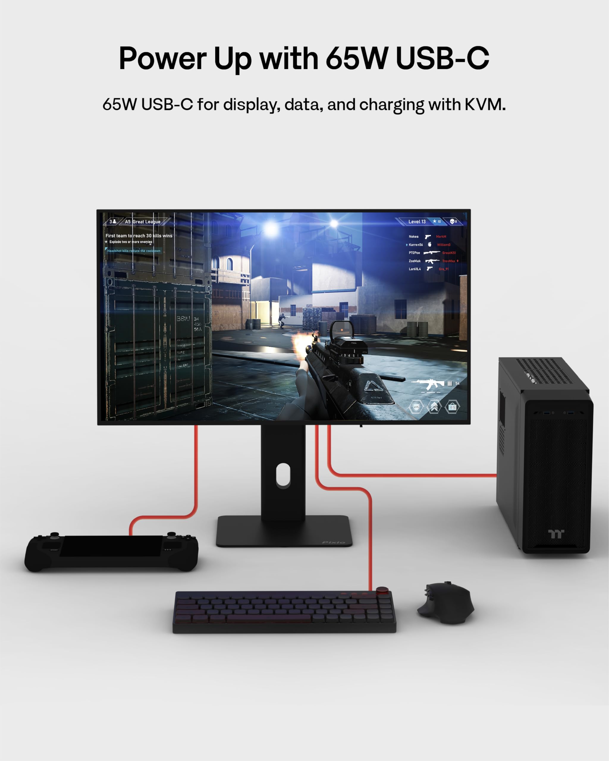 Amazon.com: Pixio PX277 OLED Max V2 27 inch 240Hz Refresh Rate QHD