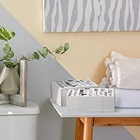 Vista 5 de 200 servilletas desechables para baño, toallas de papel para invitados, reglas de baño, toallas de mano desechables para habitación, boda