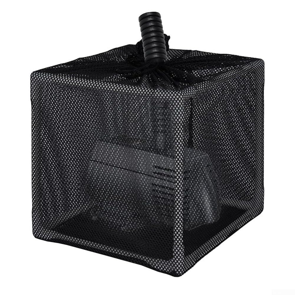 2 Pack Pond Filter Box Efficient Filtration Anti-Clogging Technology With Filter Bag And Bracket Compatible With Most Pond Pumps For Outdoor Ponds 10 Inch