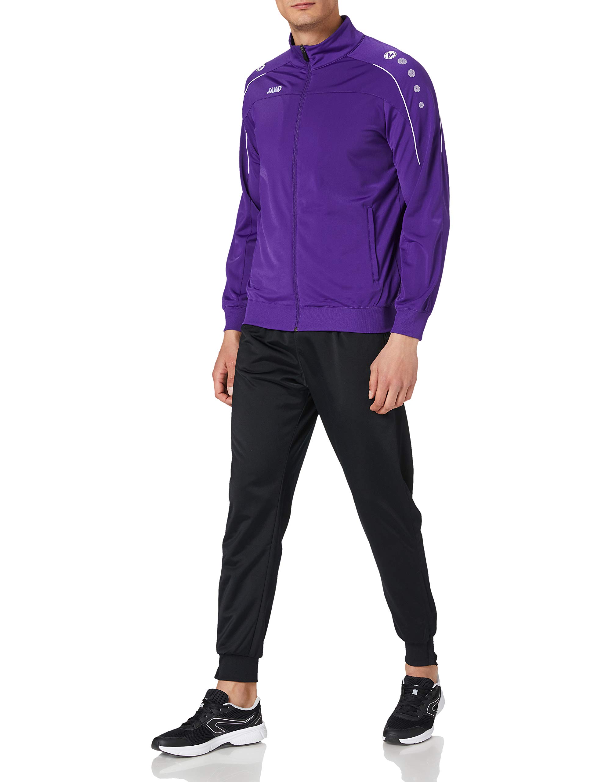 JAKO Mens Classico Tracksuit Polyester Purple 3XL
