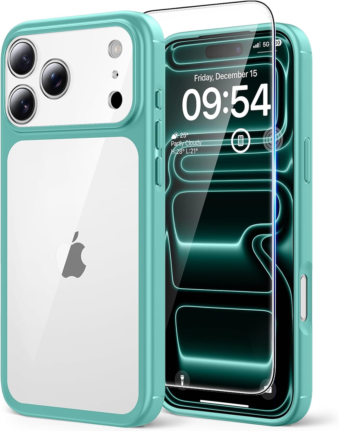Tauri 3 In 1 Magnetic For Iphone 15 Case Green, [Compatible