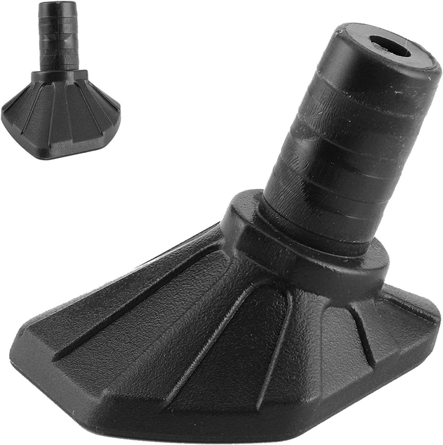 Fydun Motorcycle Kickstand Pad Support Side Stand Base Kickstand Holder Fit for 125‑501 TE/FE/TX/FX (Black) (Black)