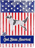 Vista 1059 de Caroline's Treasures BB4243GF Bandera de jardín con texto en inglés «Merry Christmas» con texto en inglés «Merry Christmas», bandera decorativa