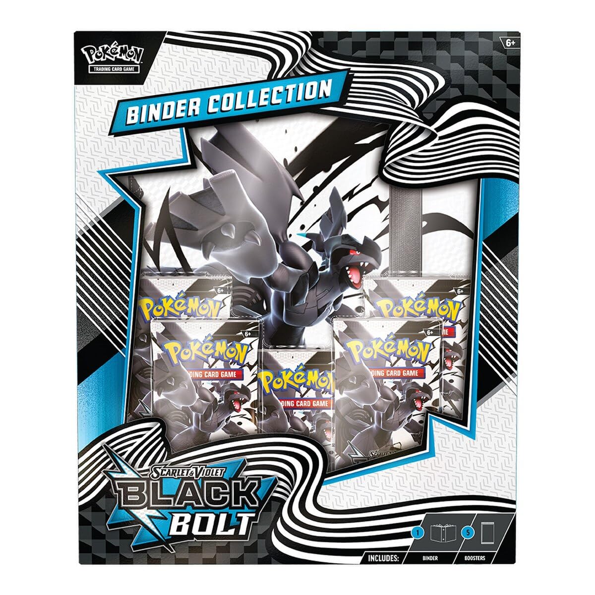 Pokemon TCG: Scarlet & Violet - Black Bolt Binder Collection (Z)(EU) EN, Other Box, Trading Cards, 10-10039-112