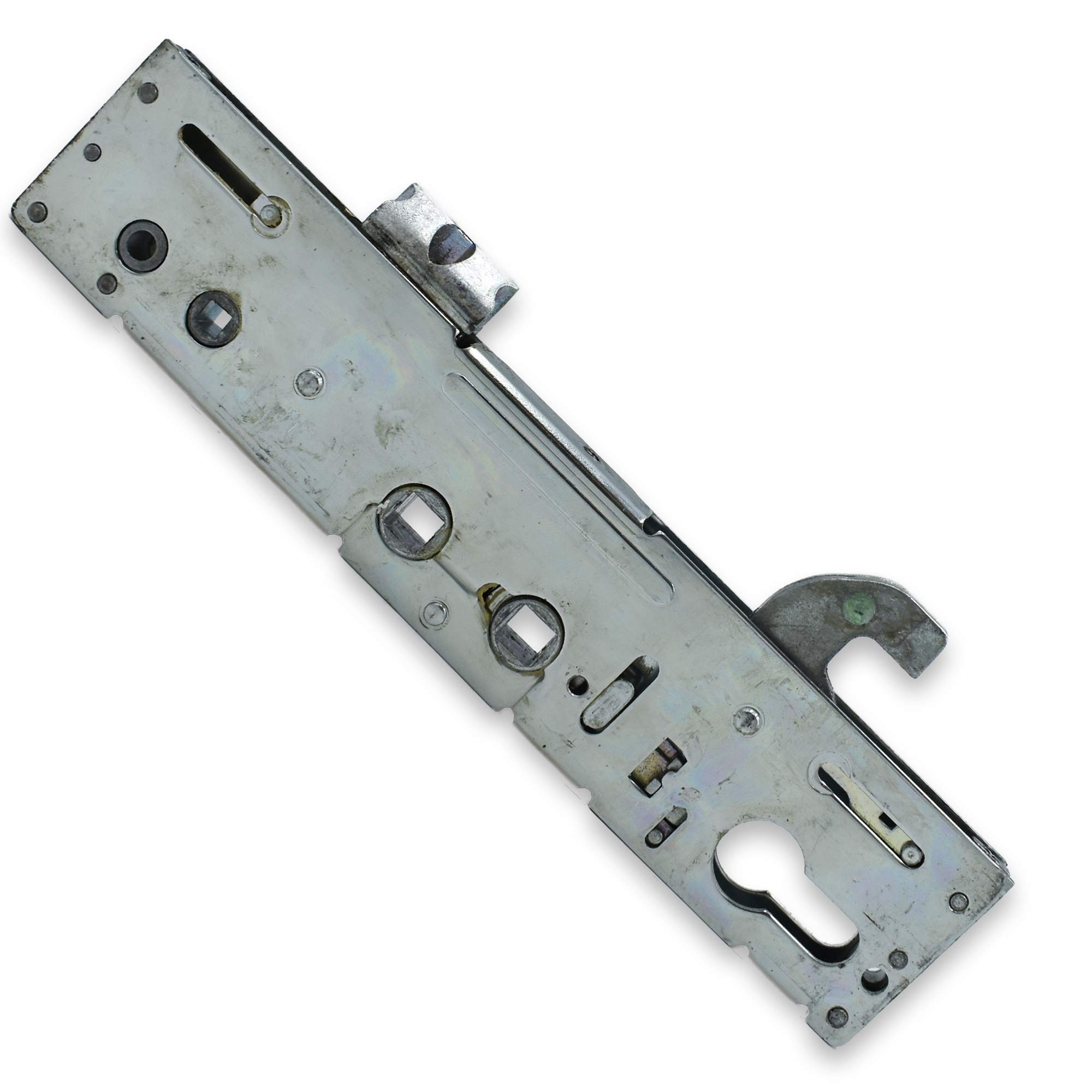 Lockmaster Grey - Millenco Upvc Gearbox Door Lock (Hook) 35Mm 92Mm 62Mm Night Latch