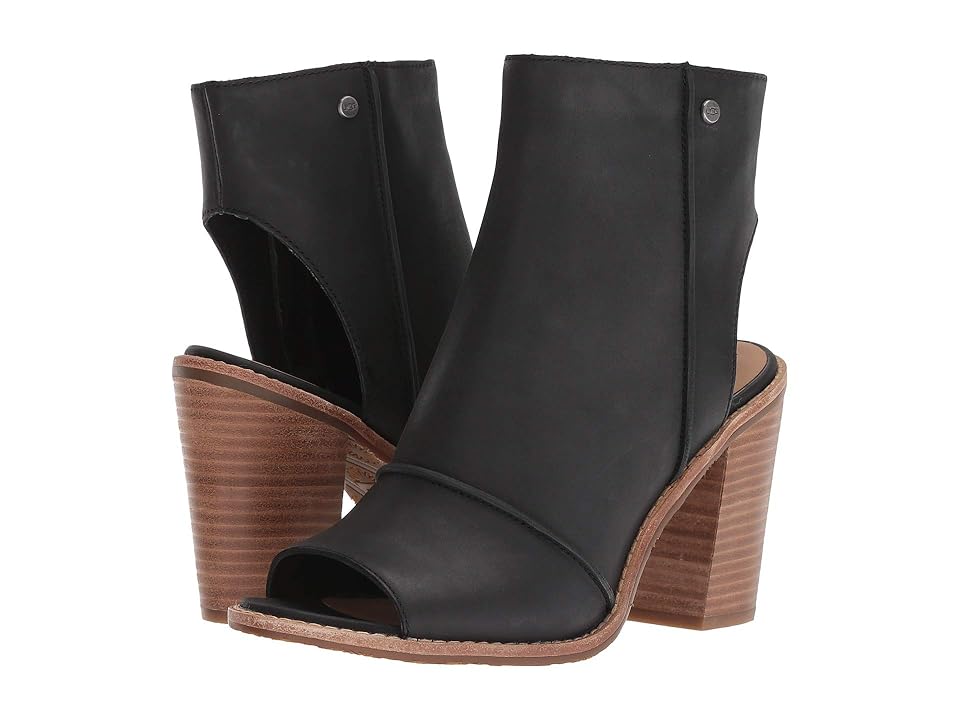 

UGG Valencia Peep Toe (Black) High Heels