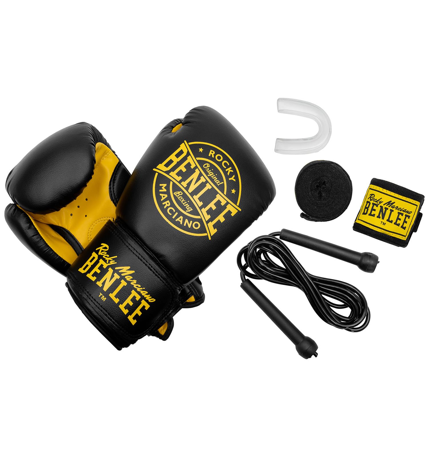 BenLee Wingate Set Da Boxe Completo | Guantoni, Fasce E Sacco | Ideale Per Principianti E Pro