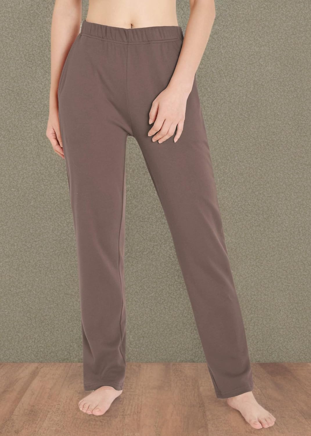 Weintee Women's Cotton Sweatpants Knit Pants with Pockets - Image 7