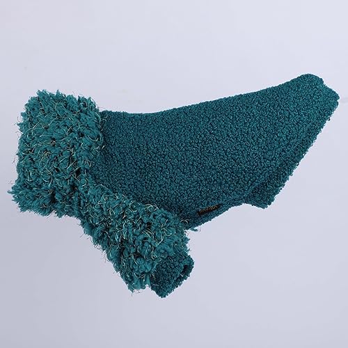 Miniatura 2 de Suéter de invierno para perros pequeños, niñas y niños, ropa de forro polar para cachorros, abrigo para clima frío, camiseta cálida para mascotas