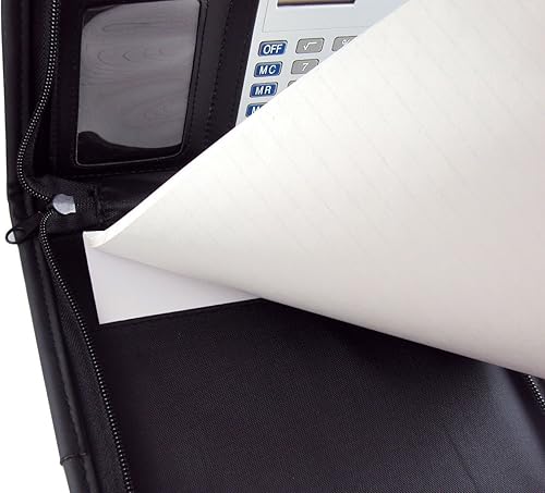 Miniatura 7 de Jotter Calculadora Padfolio con bolígrafo, platanegro, oficina, viajes.