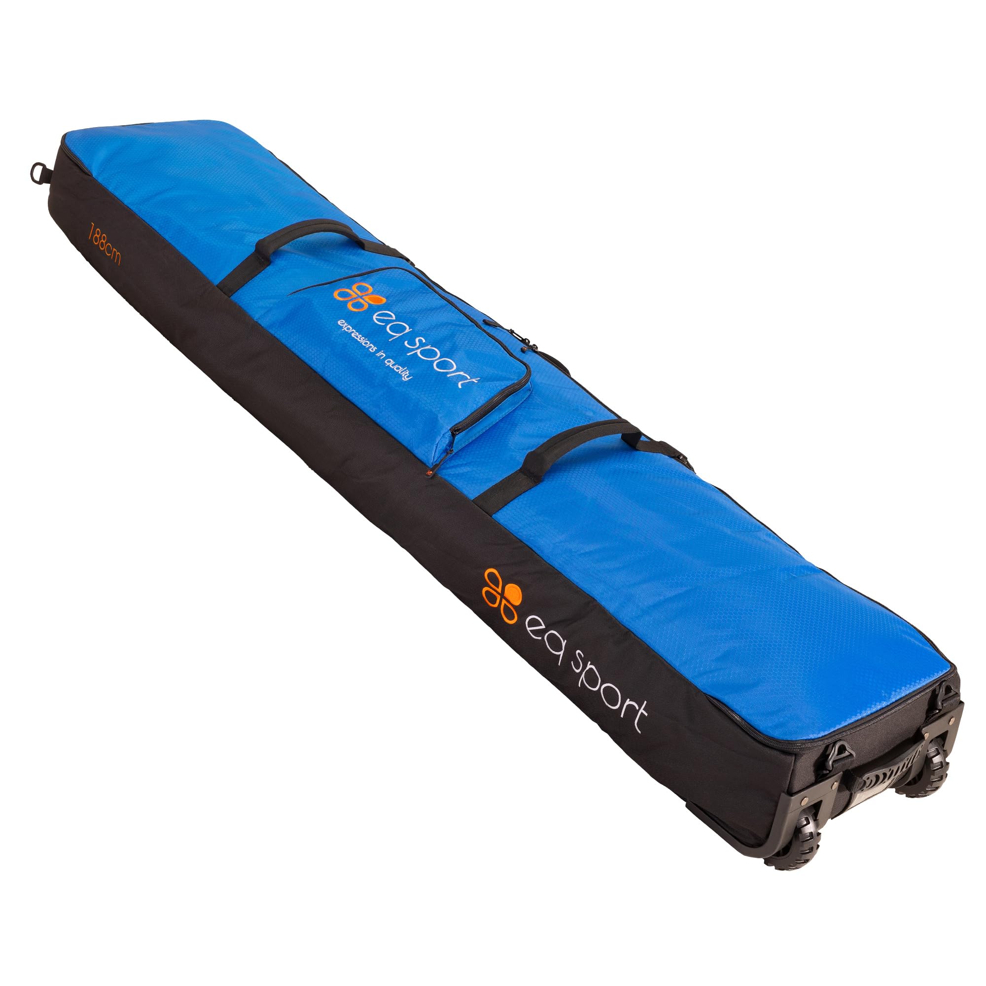 EQ SPORT Snowboard Bag with Wheels - Fully Padded & Waterproof