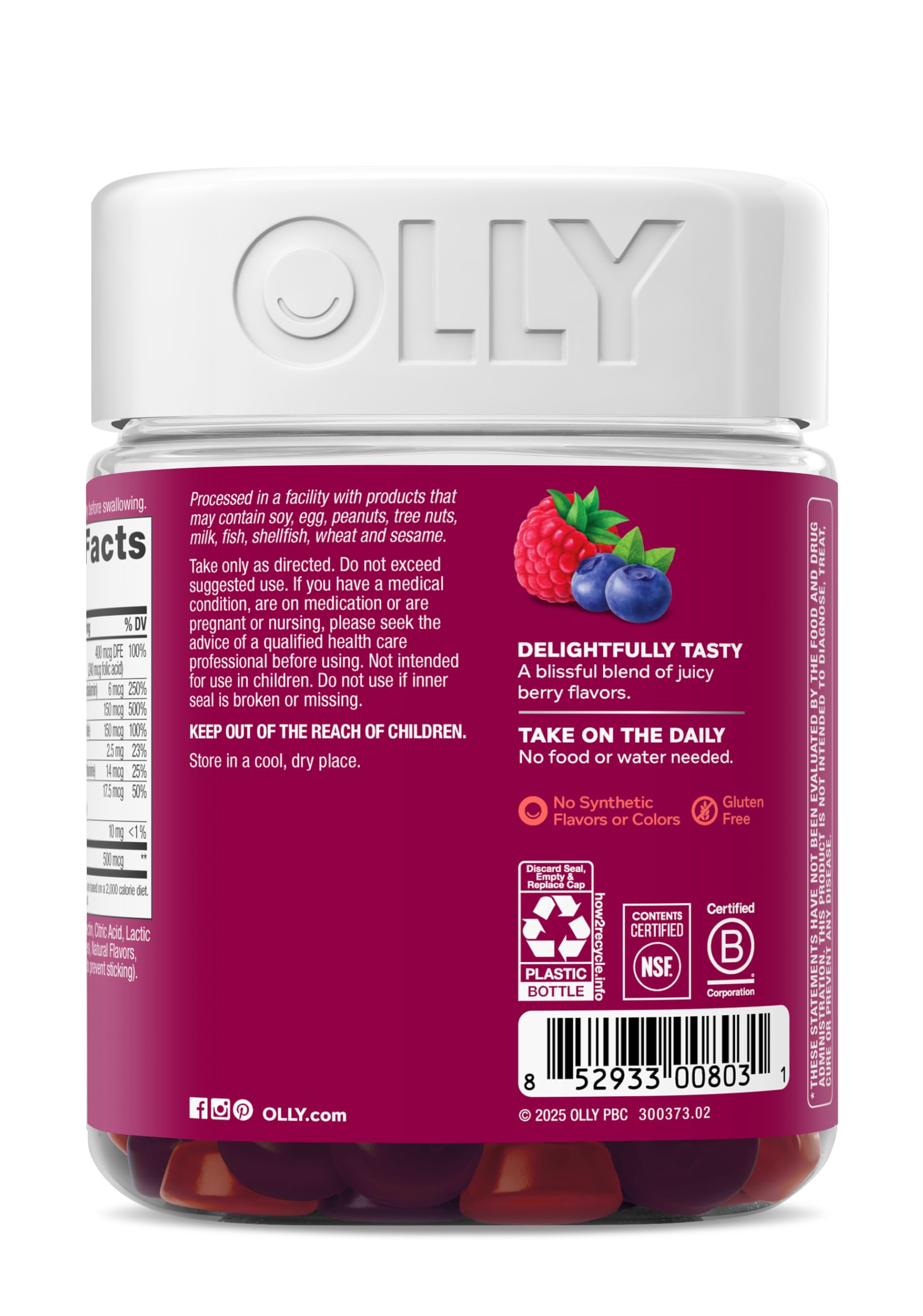 OLLY Women's Multivitamin, Supports Overall Wellness,* Biotin - 130 Count — Amazon image 7