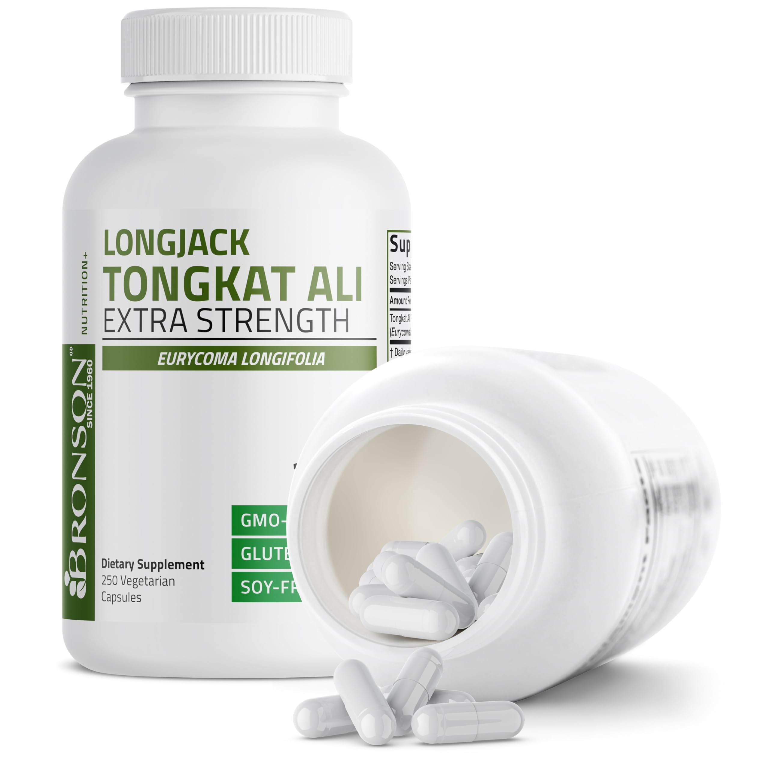 Amazon.com: Bronson Longjack Tongkat Ali Extra Strength, 250