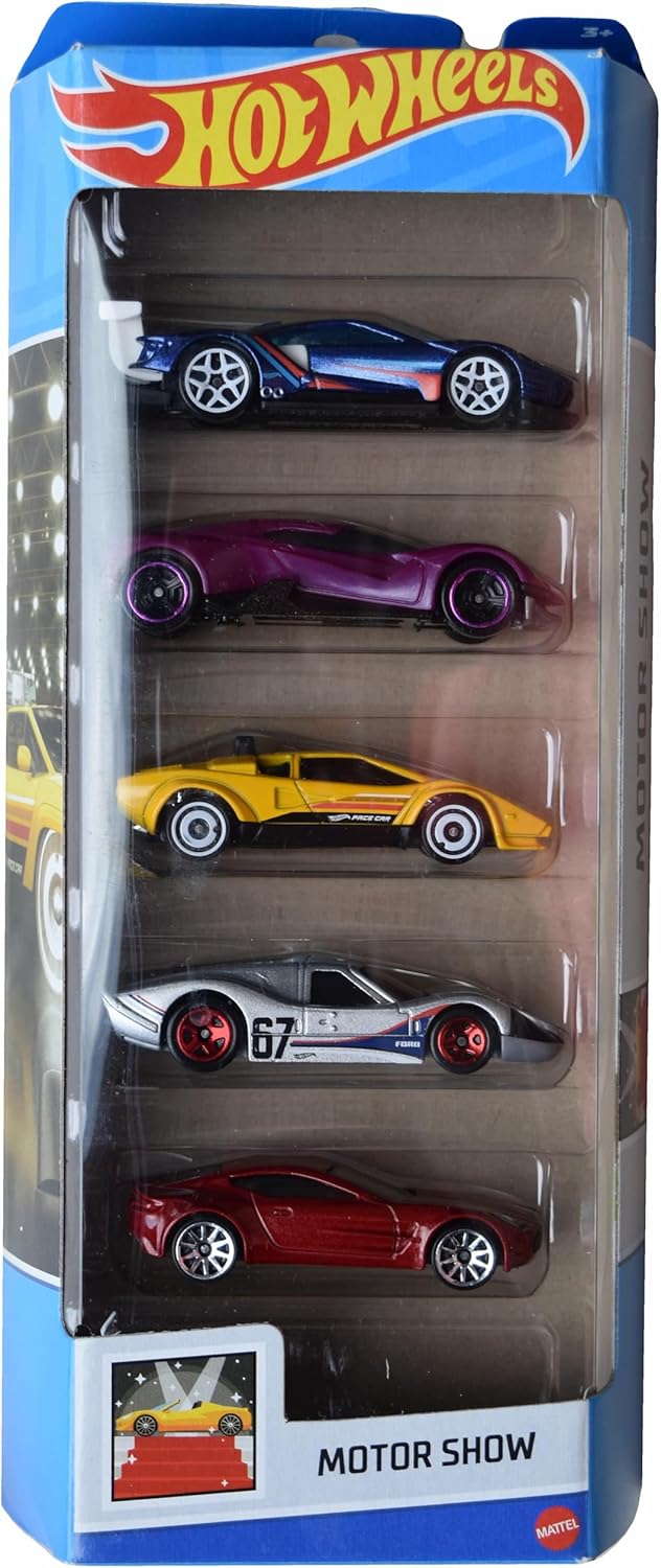Hot Wheels Motor Show 5 Pack