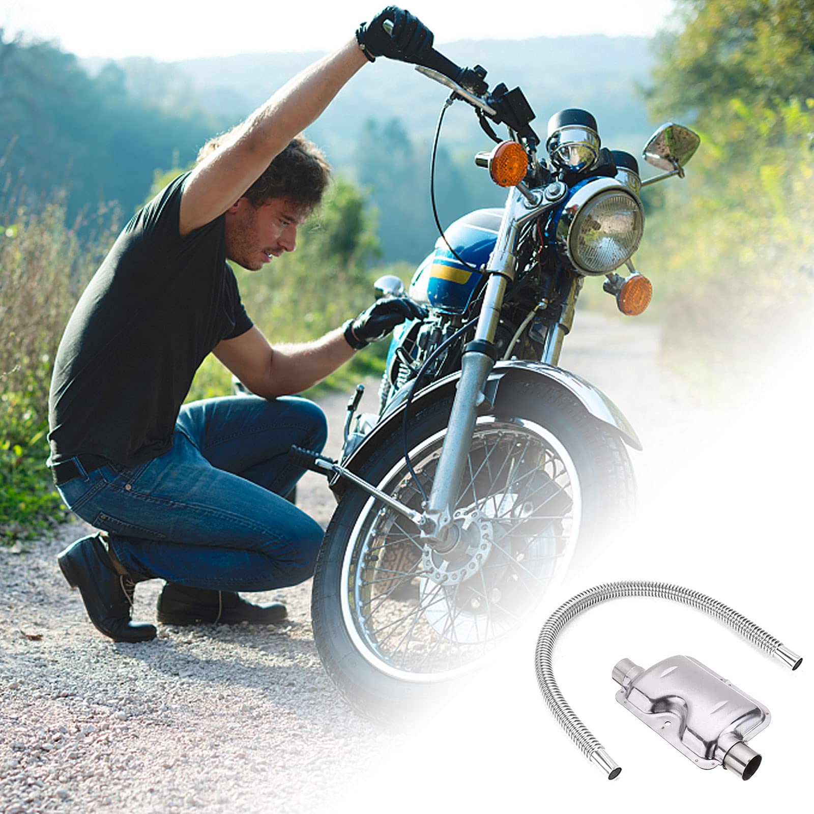 Exhaust Hose for Generator Exhaust Silencer Diesel Muffler Diesel Gas