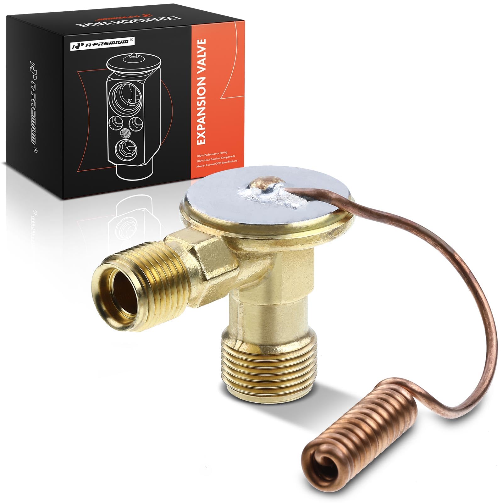 A-Premium A/C Expansion Valve Compatible with Chevrolet & GMC Models - Suburban Yukon XL 1500 2500 & Cadillac Escalade, ESV & More, Rear Side