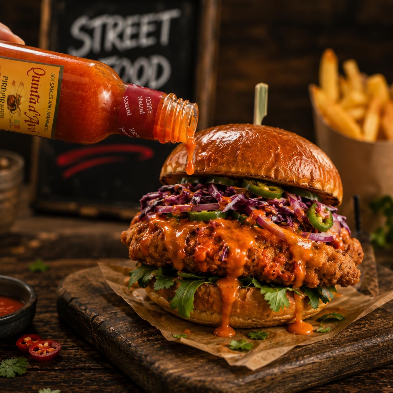 Salsa Picante Habanero Piri Piri Hot Sauce 95ml Quinta d’Avó