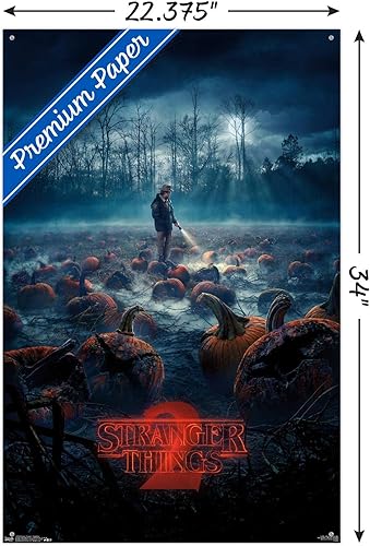 Miniatura 2 de Póster de pared de calabazas de Netflix Stranger Things Season 2