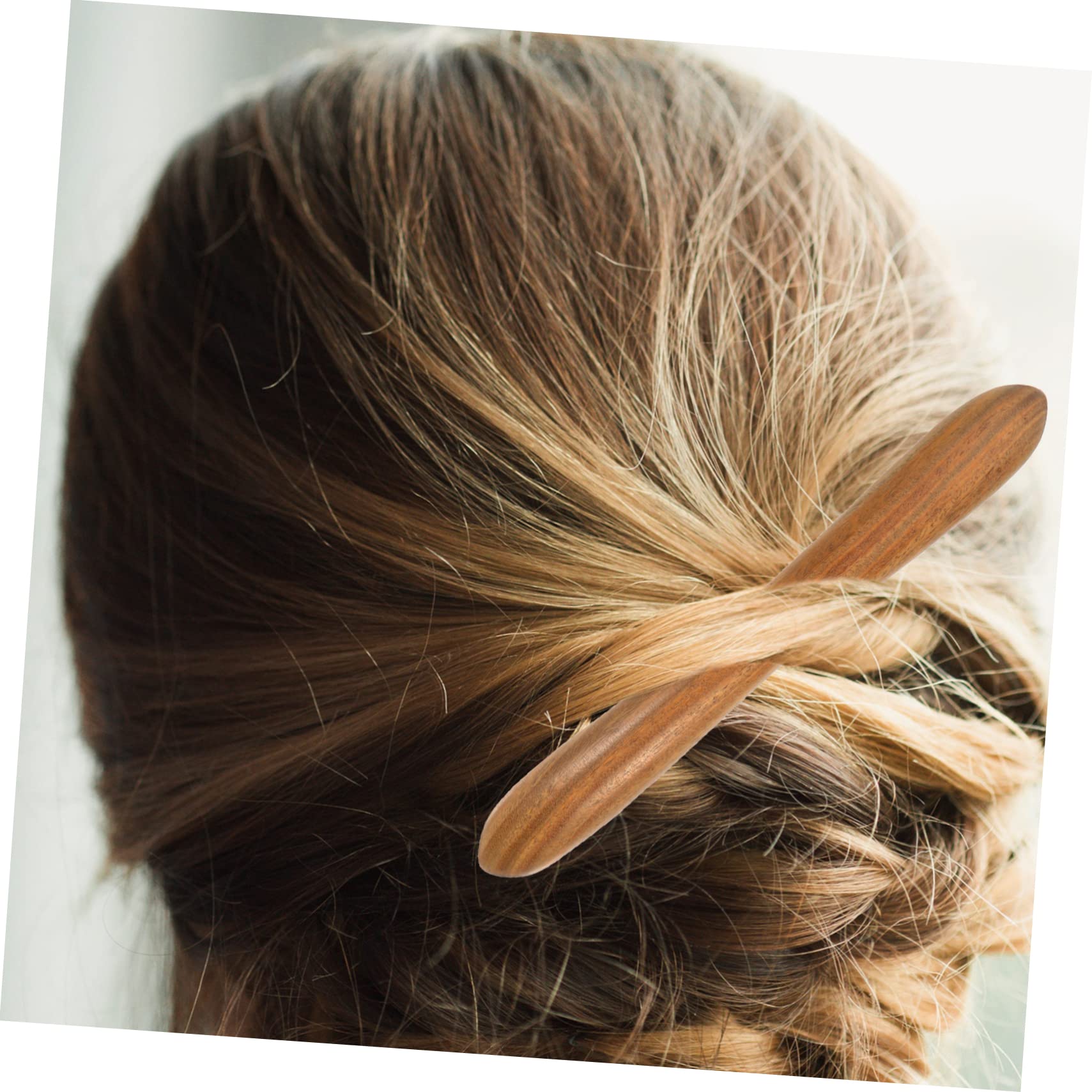 FRCOLOR 3 Stück Haarnadel Haarnadel Haarschmuck Für Mädchen Yukata Haarschmuck Damen Mädchen Hochzeit Haarknoten Essstäbchen Japanische Essstäbchen Holz