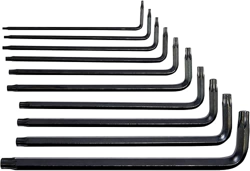 Miniatura 5 de CRAFTSMAN Juego de llaves hexagonales Allen con extremo de bola, Torx, 10 piezas (CMHT26031)