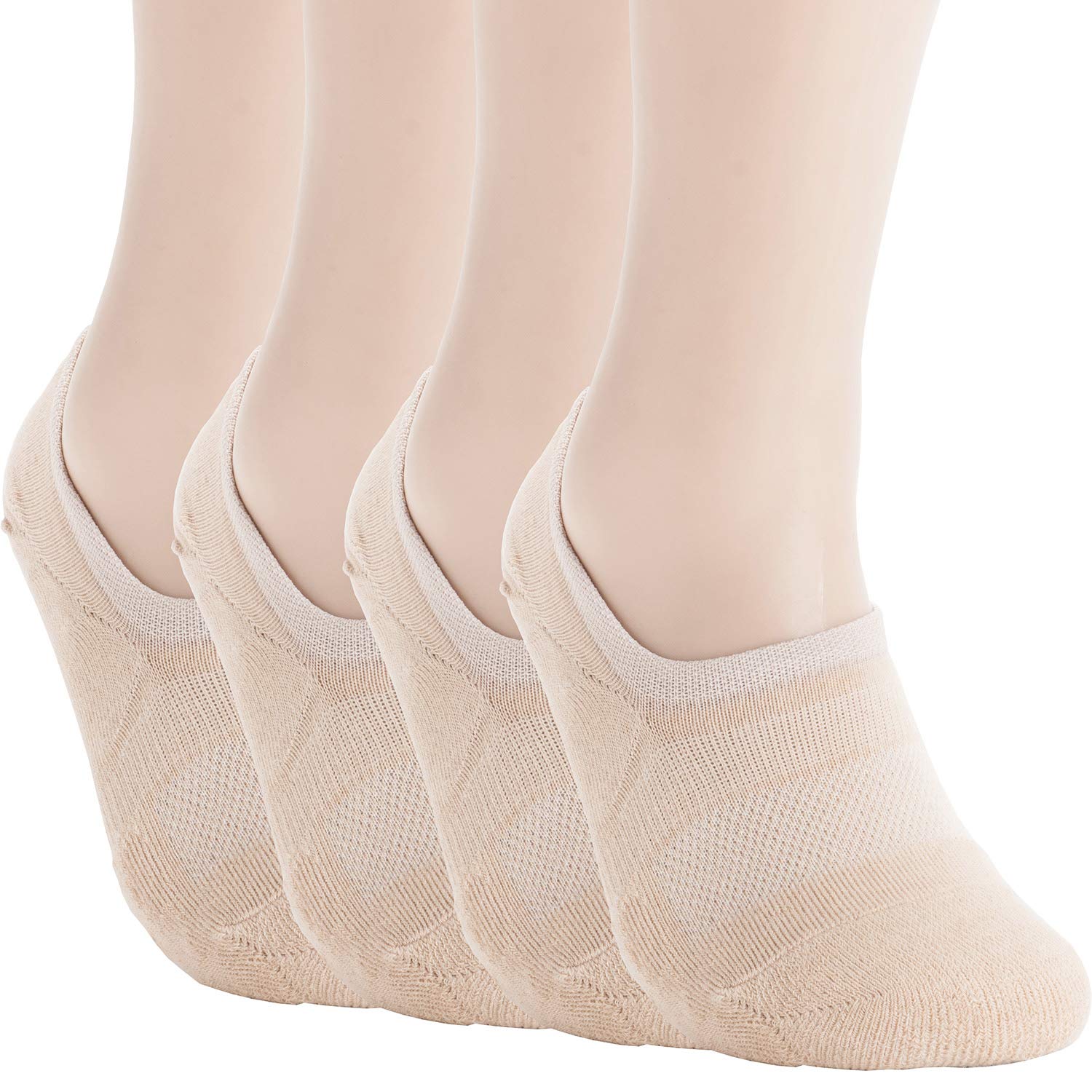 Pro MountainNo Show Socks For Women Men Cotton Cushion Footies Liner S M L XL