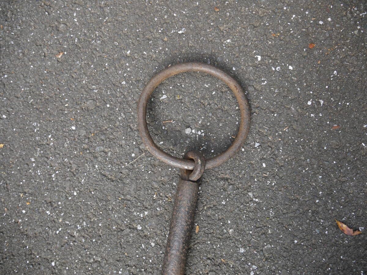 自在鉤囲炉裏道具アンティーク鉄鉤鉄鍋引き取り専用