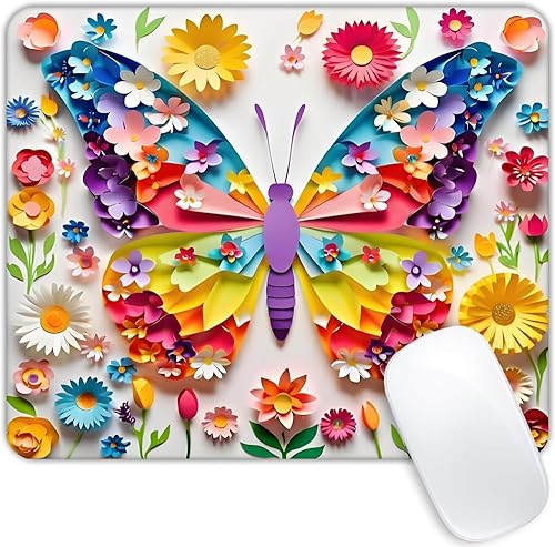 Miniatura 5 de Alfombrilla de mouse personalizada con base de goma antideslizante para computadoras, portátil, oficina, escritorio, accesorios para mouse The Tree