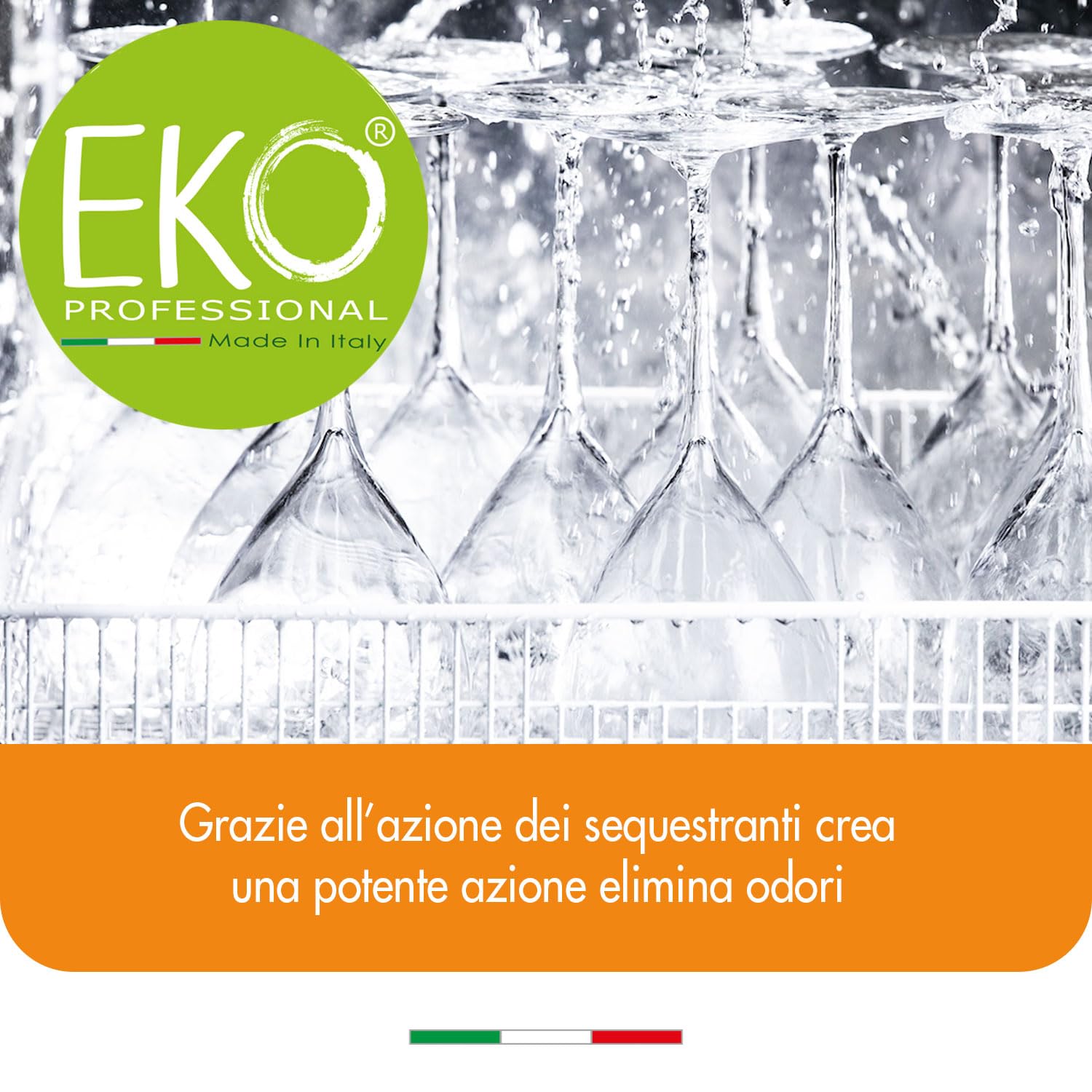 Detersivo Lavastoviglie Professionale, Lavabicchieri - Eko Professional, Ecologico 6Kg