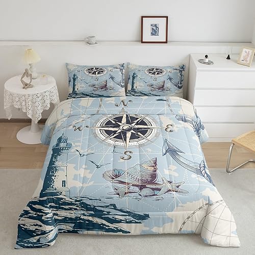 Miniatura 8 de Edredón de plumón de tortuga marina y verde azulado brillante, juego de ropa de cama tamaño Queen para niños y niños, juego de edredón de reptiles