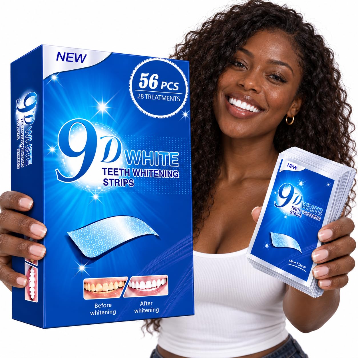 56 Teeth Whitening Strips