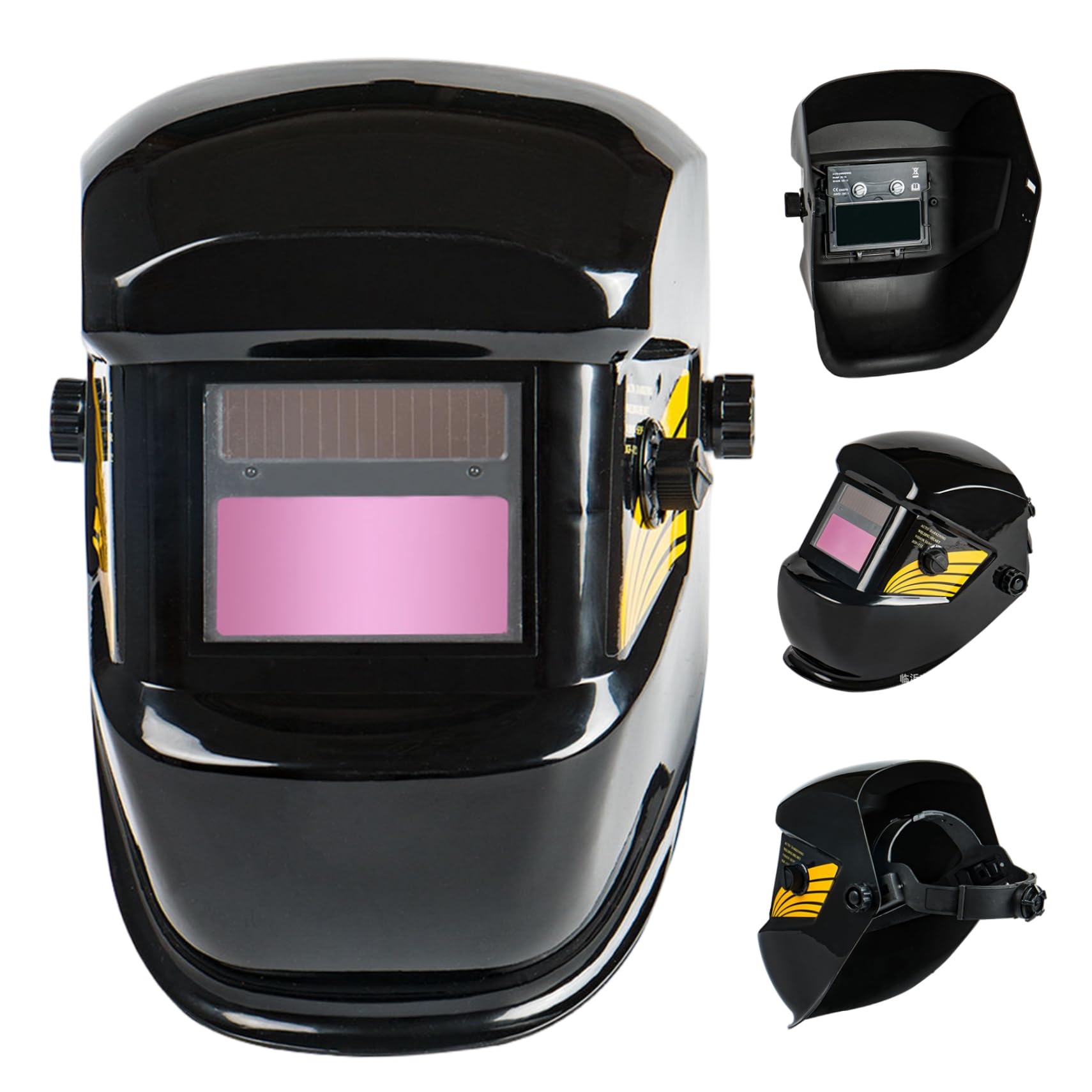 Casque de soudage à obscurcissement automatique solaire