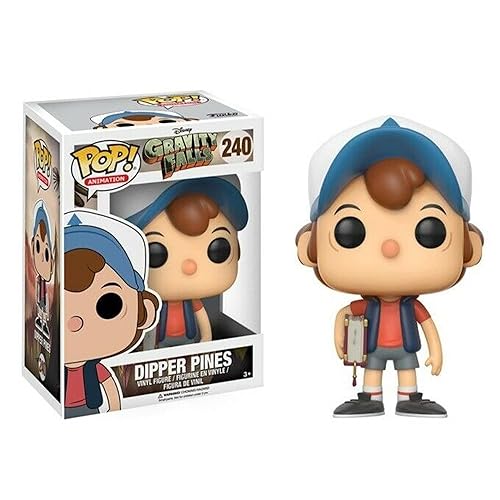 Funko Gravity Falls POP! Figura de vinilo Animation Dipper Pines #240 [versión normal], los estilos pueden variar
