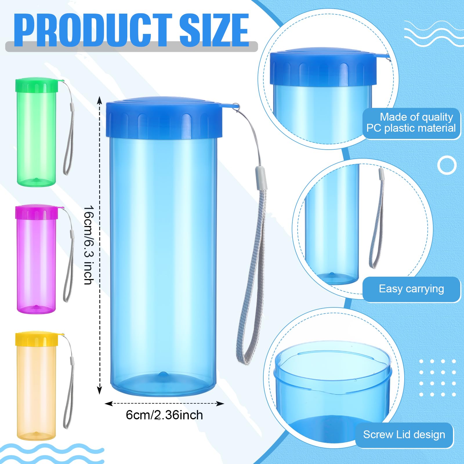 Nuogo Sport-Wasserflaschen – 50 Stück, 500 Ml, Wiederverwendbar & Auslaufsicher (4 Farben: Rosa, Blau, Grün, Lila)