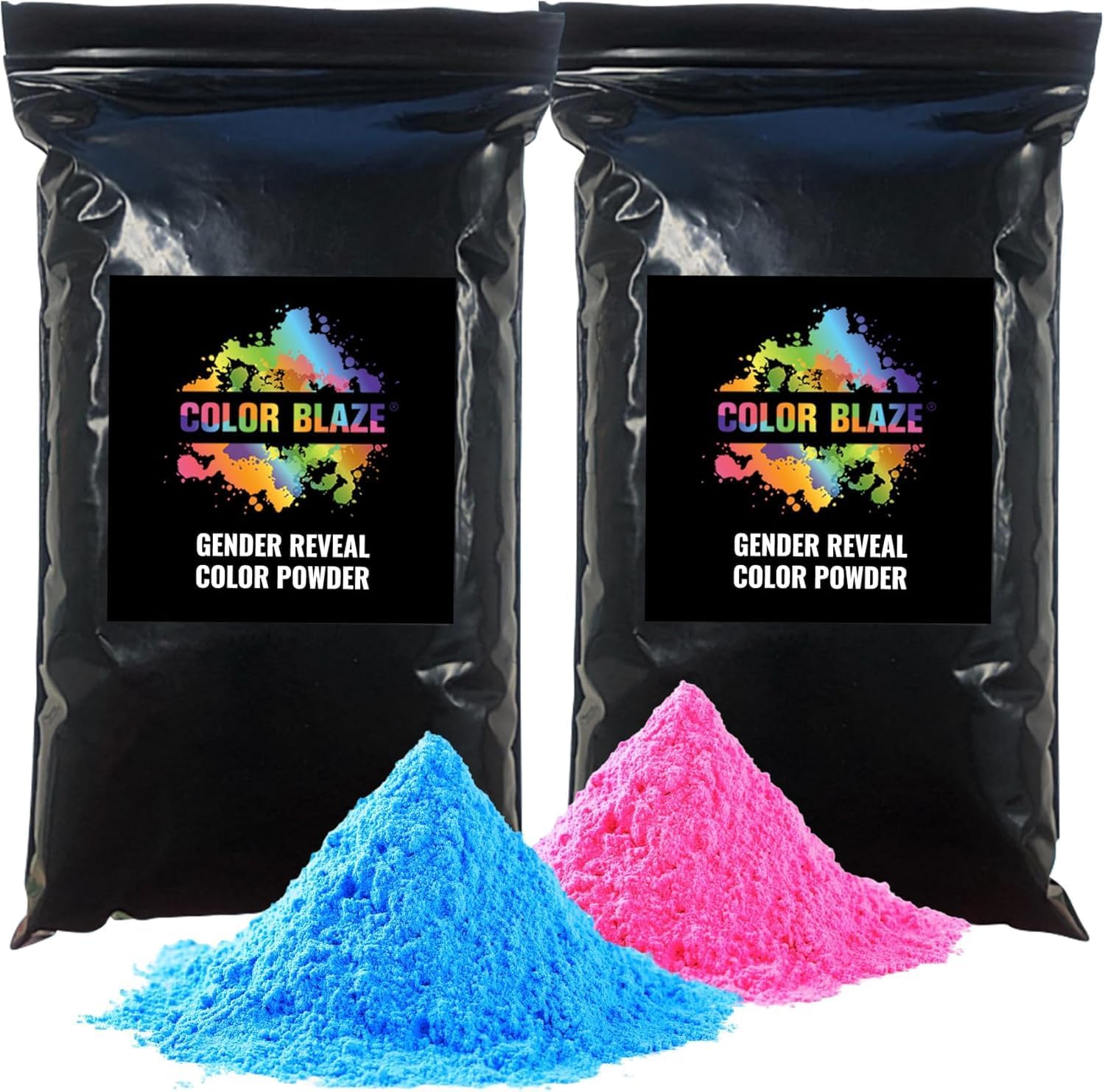 Black-Out Gender Reveal Burnout Powder - 2 lbs - Pink & Blue