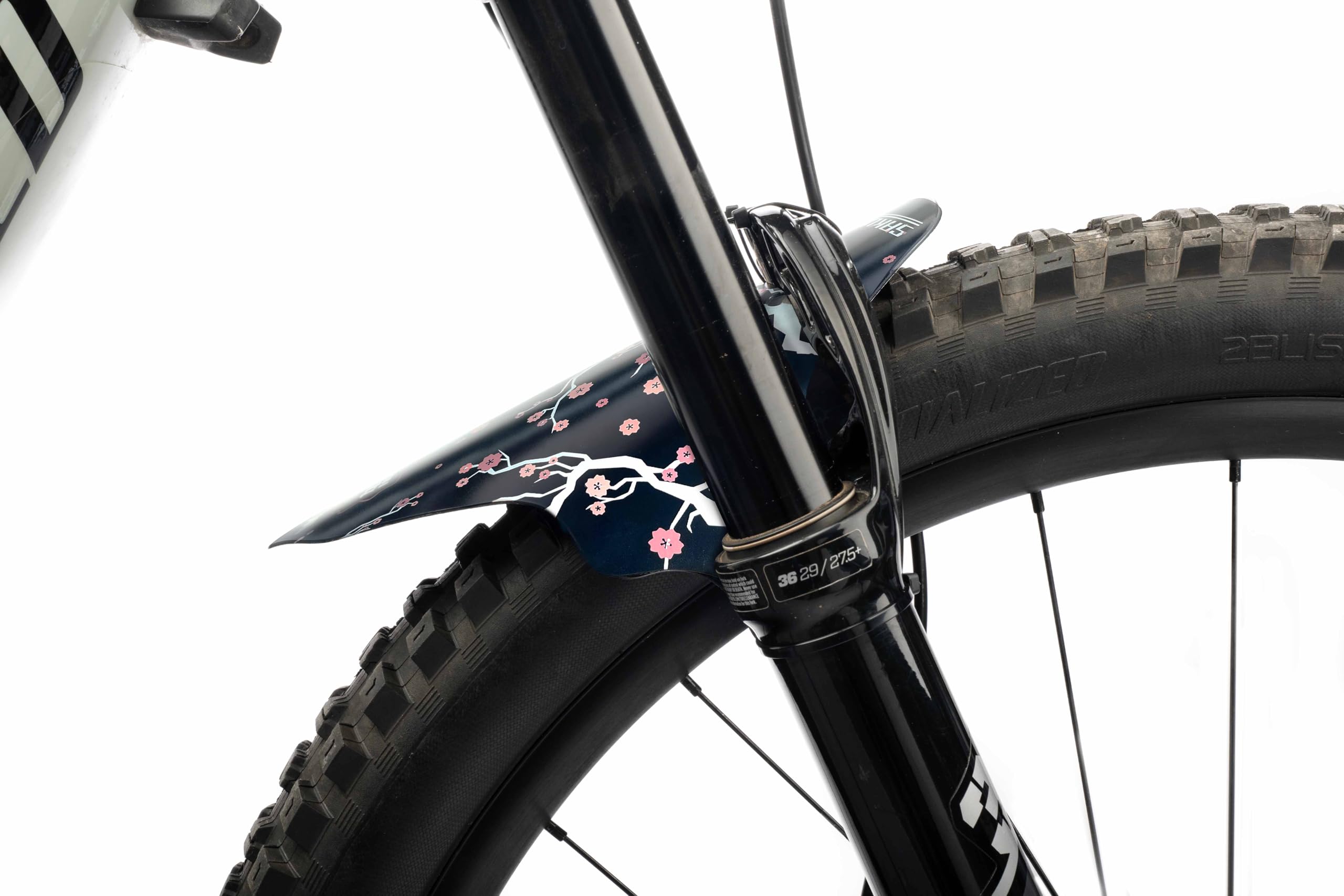 All Mountain Style Parafango MTB Ams Mudguard – Protezione da Fango e Schizzi – Leggero e Facile da Montare con Fascette – Misura Universale
