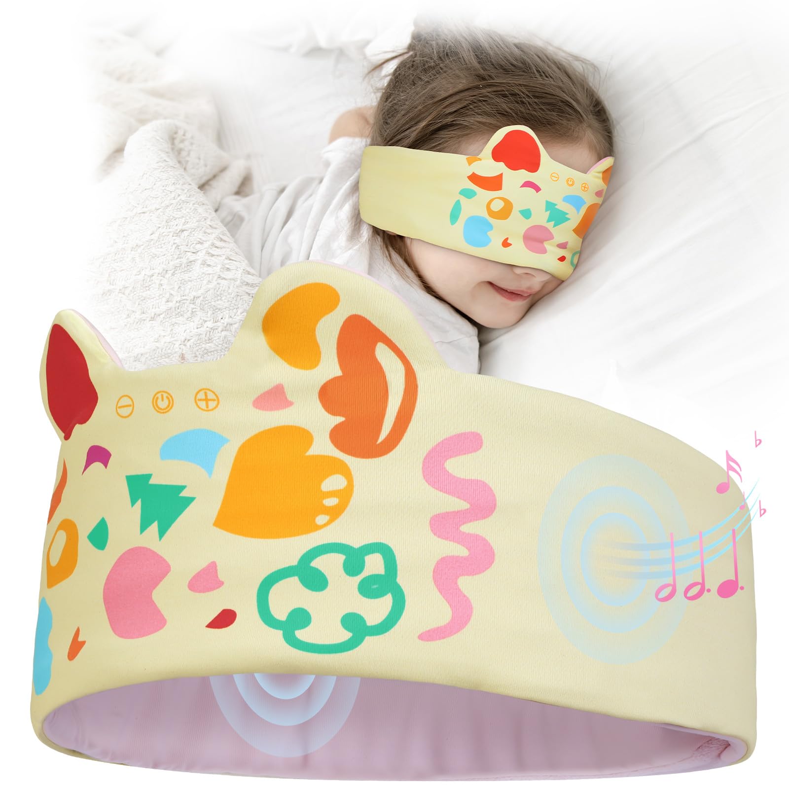 Amazon.com: LC-dolida Kids Headband Headphones Sleep Headphones
