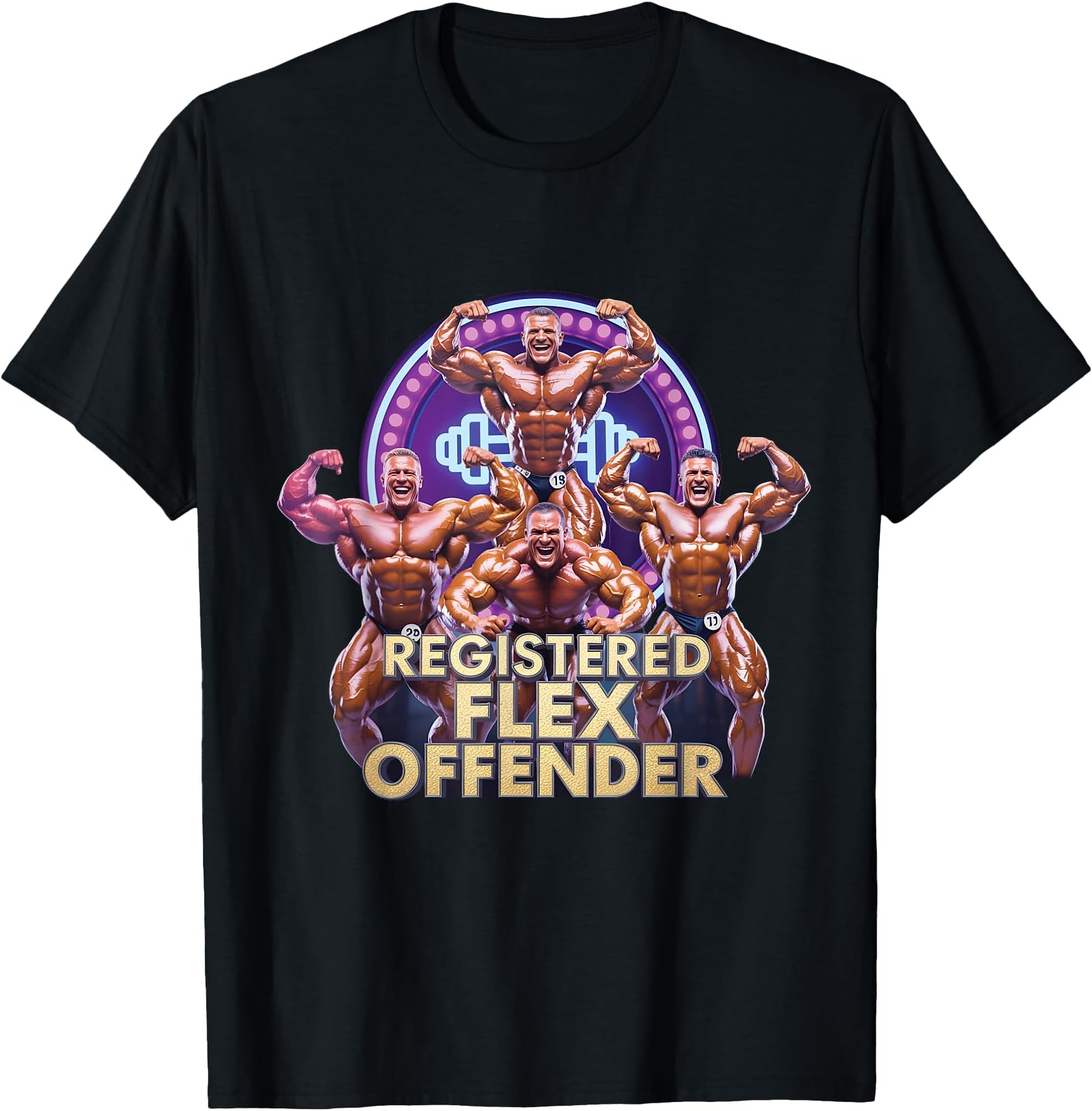 Meme Bodybuilder Adult T-Shirt