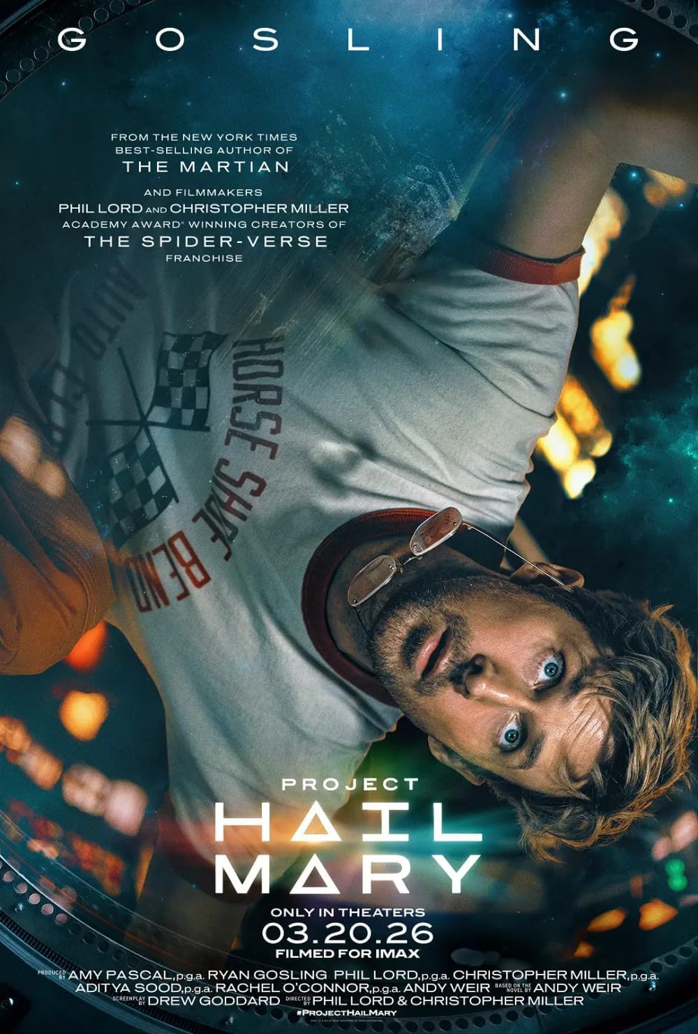 AmnSAmL Project Hail Mary Movie poster (24"x36"(60cm X 90cm)-3)