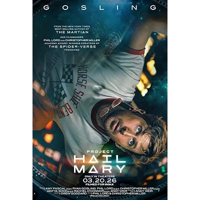 AmnSAmL Project Hail Mary Movie poster (24"x36"(60cm X 90cm)-3)