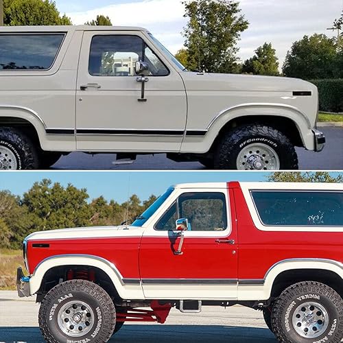 Miniatura 35 de Para 1980 1981 1982 1983 1984 1985 1986 Ford BRONCO F-150 F-250 F-350 Luces de marcador laterales de parachoques delantero lente ámbar LED Luces LED