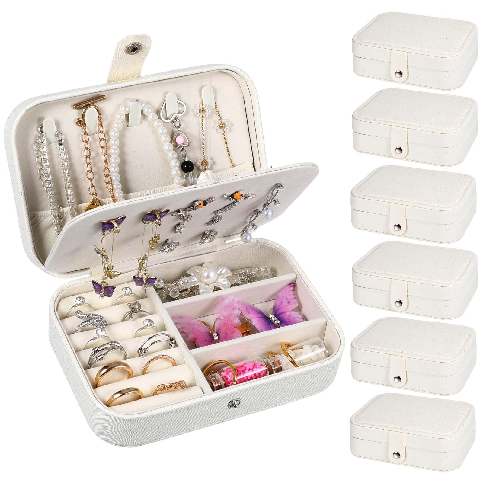 Boîte à bijoux de voyage pour bagues et colliers lors de vos déplacements