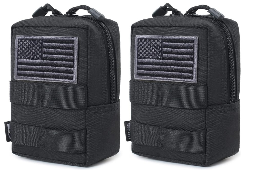 Watch 2 Pack Molle Pouches-Tactical Compact Water-Resistant  display picture 1